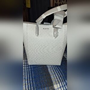 Michael Kors White Tote Bag
